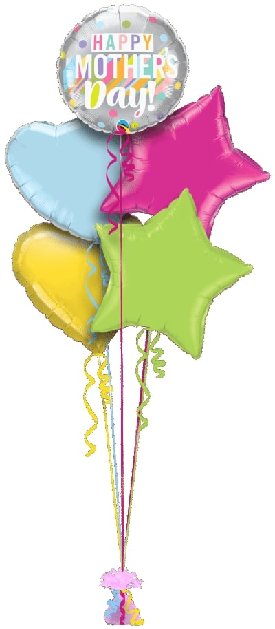 Mothers Day Colourful Dots