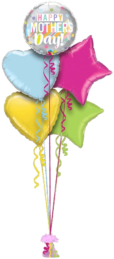 Mothers Day Colourful Dots