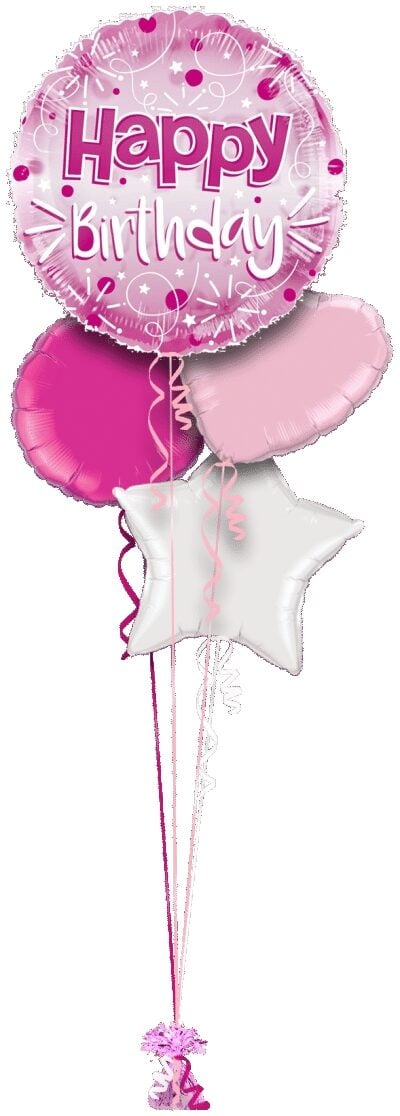 Jumbo Pink Streamers Birthday