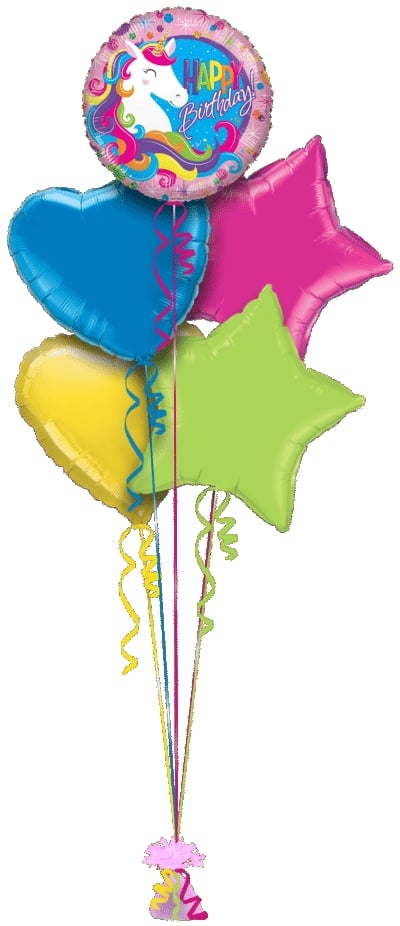 Birthday Colourful Unicorn