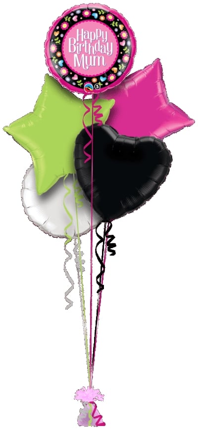 Happy Birthday Mum Floral