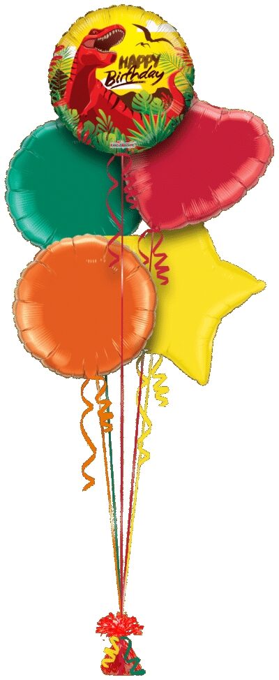 Happy Birthday Bright Dinosaur