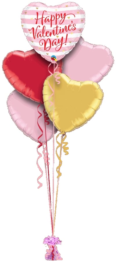 Valentines Pink Stripes