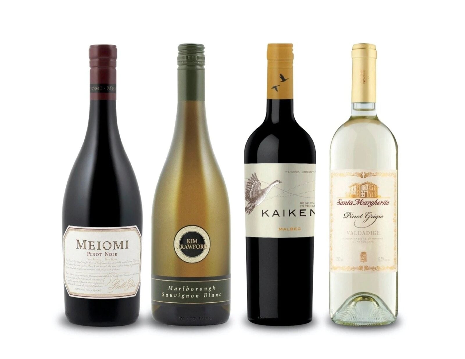 Popular Red and White - 4 Bottle Gift Set