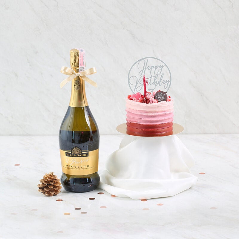Combo Set(Wine And Cake)