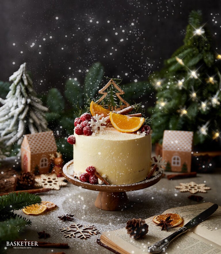 Winter Wonderland Orange Cake