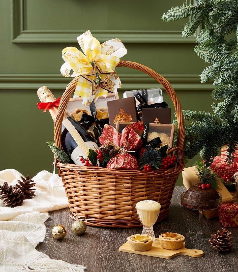 Festive Wine and Sweets Collection Gift