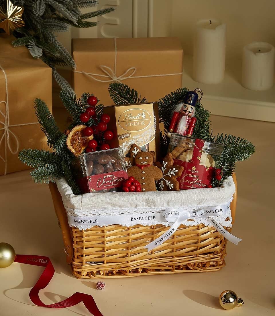 Festive Cheer Mini Gift Basket