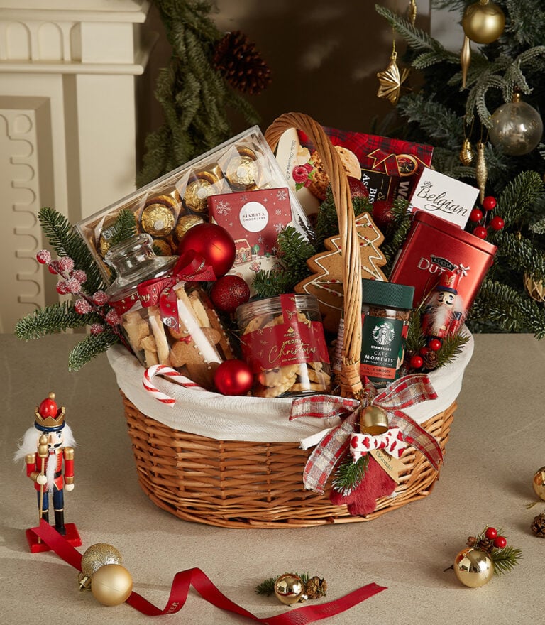 Festive Celebration Deluxe Basket