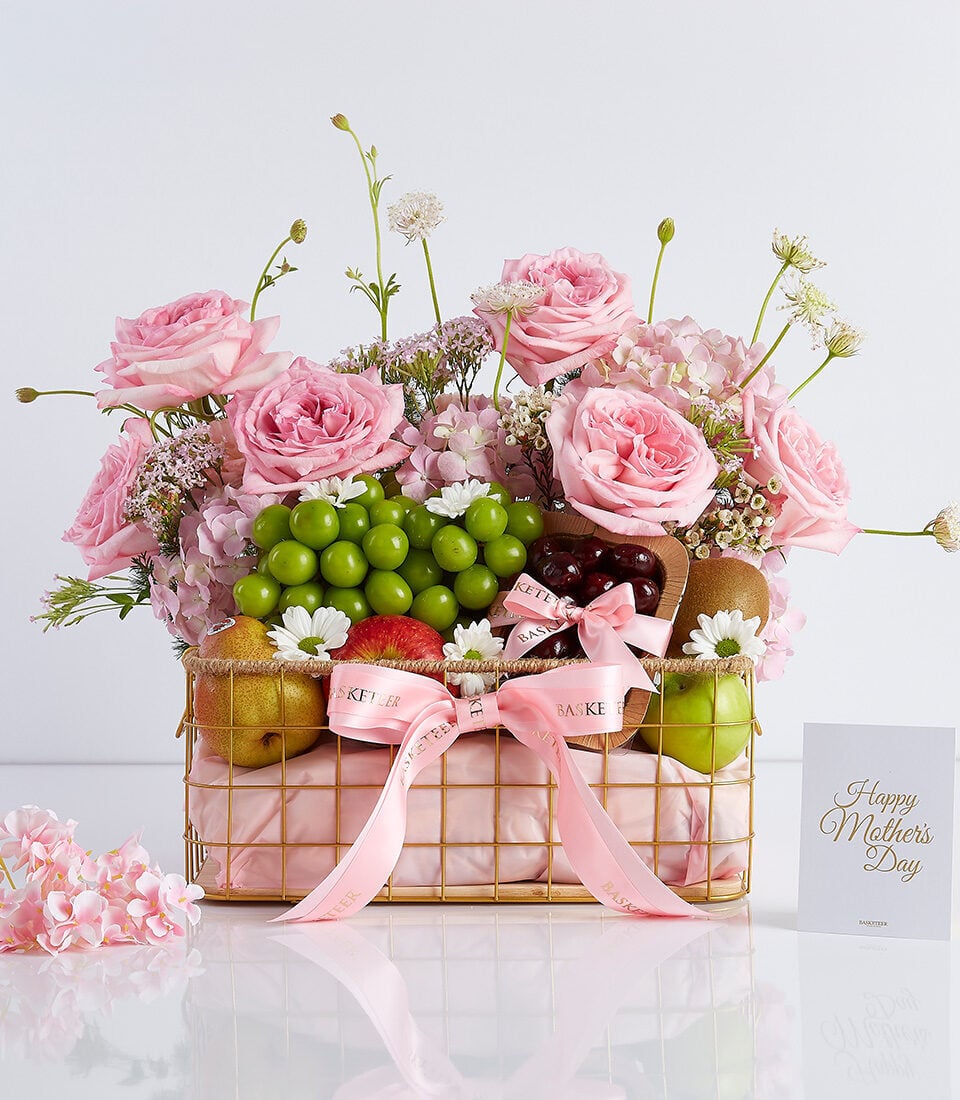 Rose & Orchard Elegance Basket