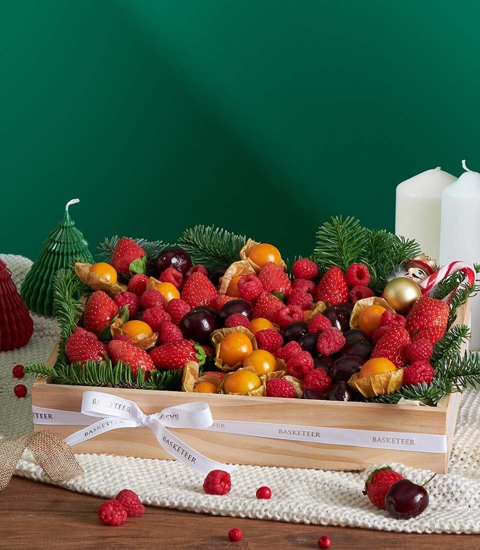 Festive Berry Fruit Gift Box