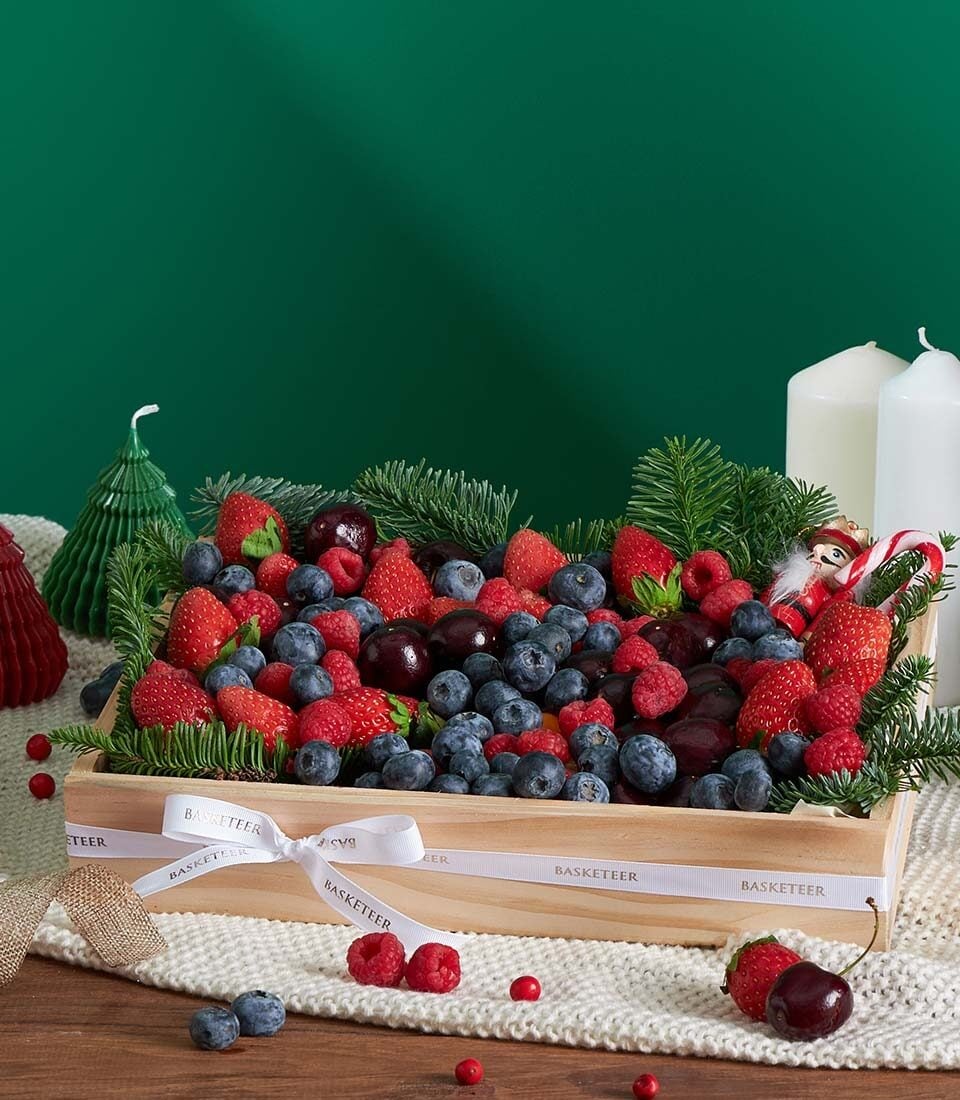 Festive Mixed Berry Fruit Gift Box