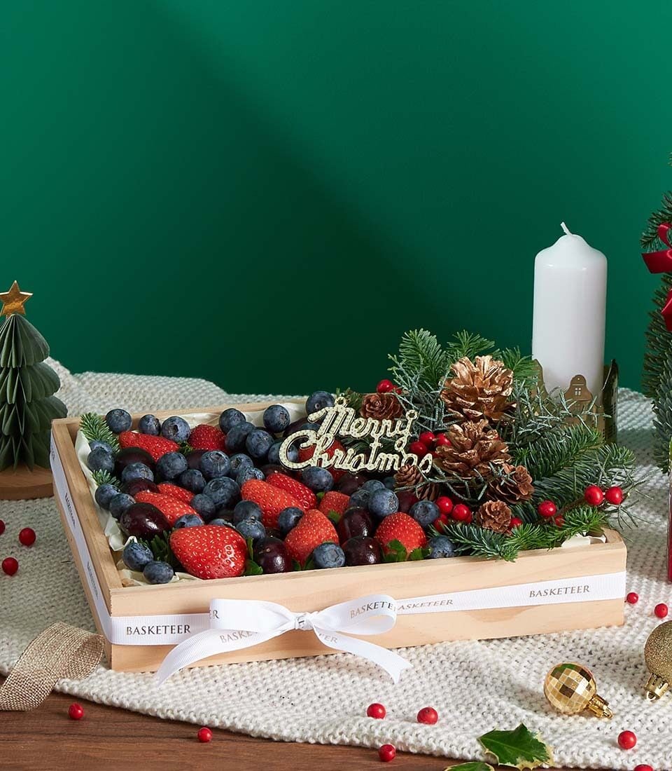 Festive Berry Fruit Gift Box