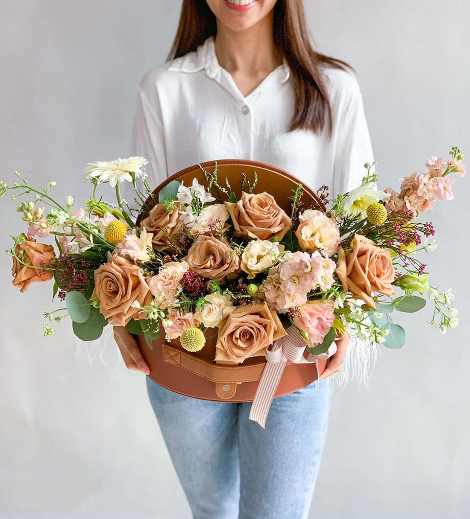 Toffee Rose Basket