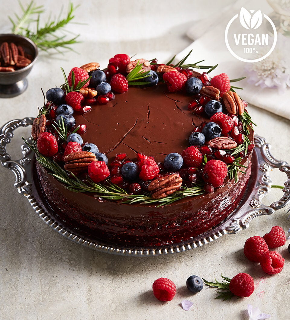 Healthy Chocolate â€“ Raspberry Cake