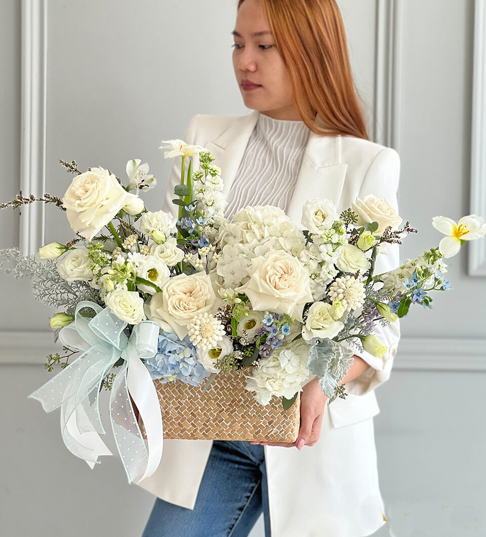 Flower Love Gifts Basket