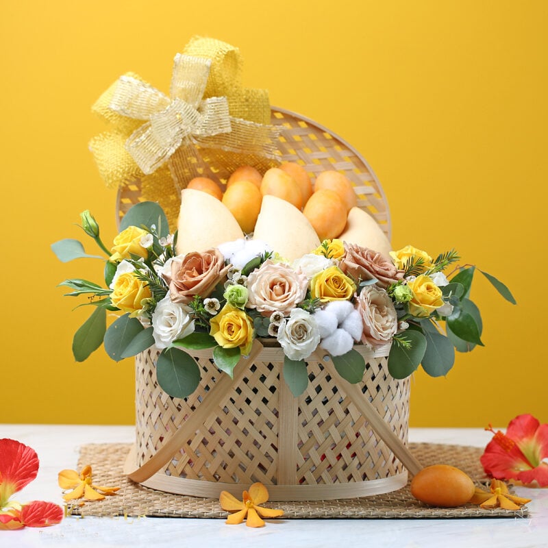 Mango & Marian Plum Fruit Basket