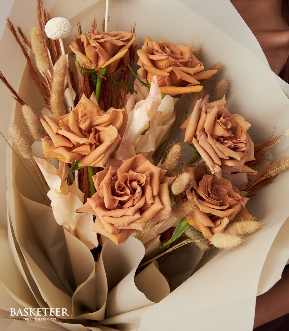 Rustic Charm Rose Bouquet