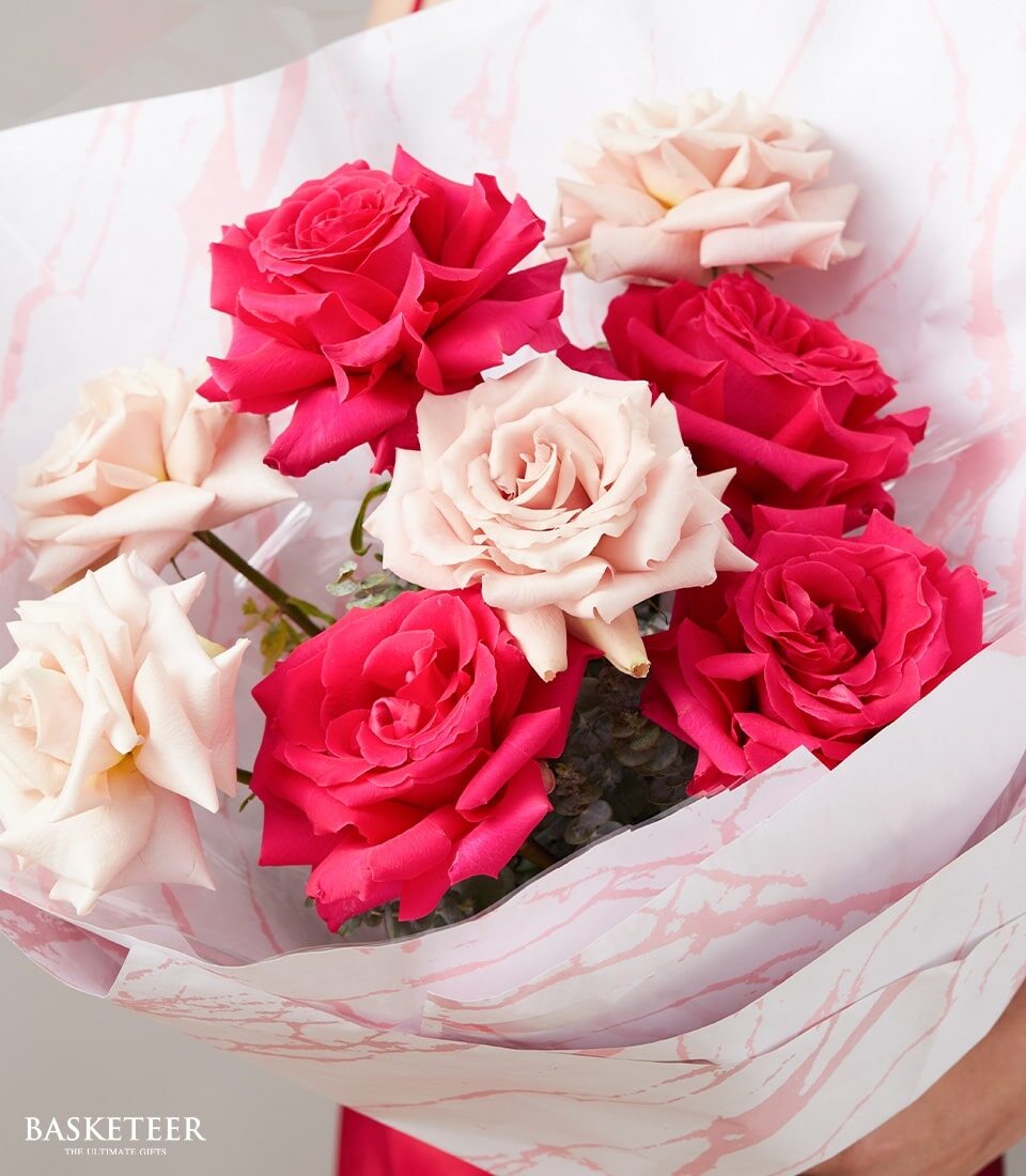 Passionate Harmony Roses Bouquet