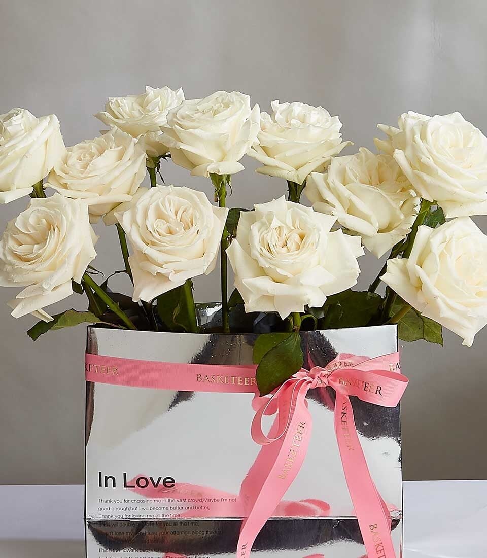 Snowy Rose Bliss Bundle Gift