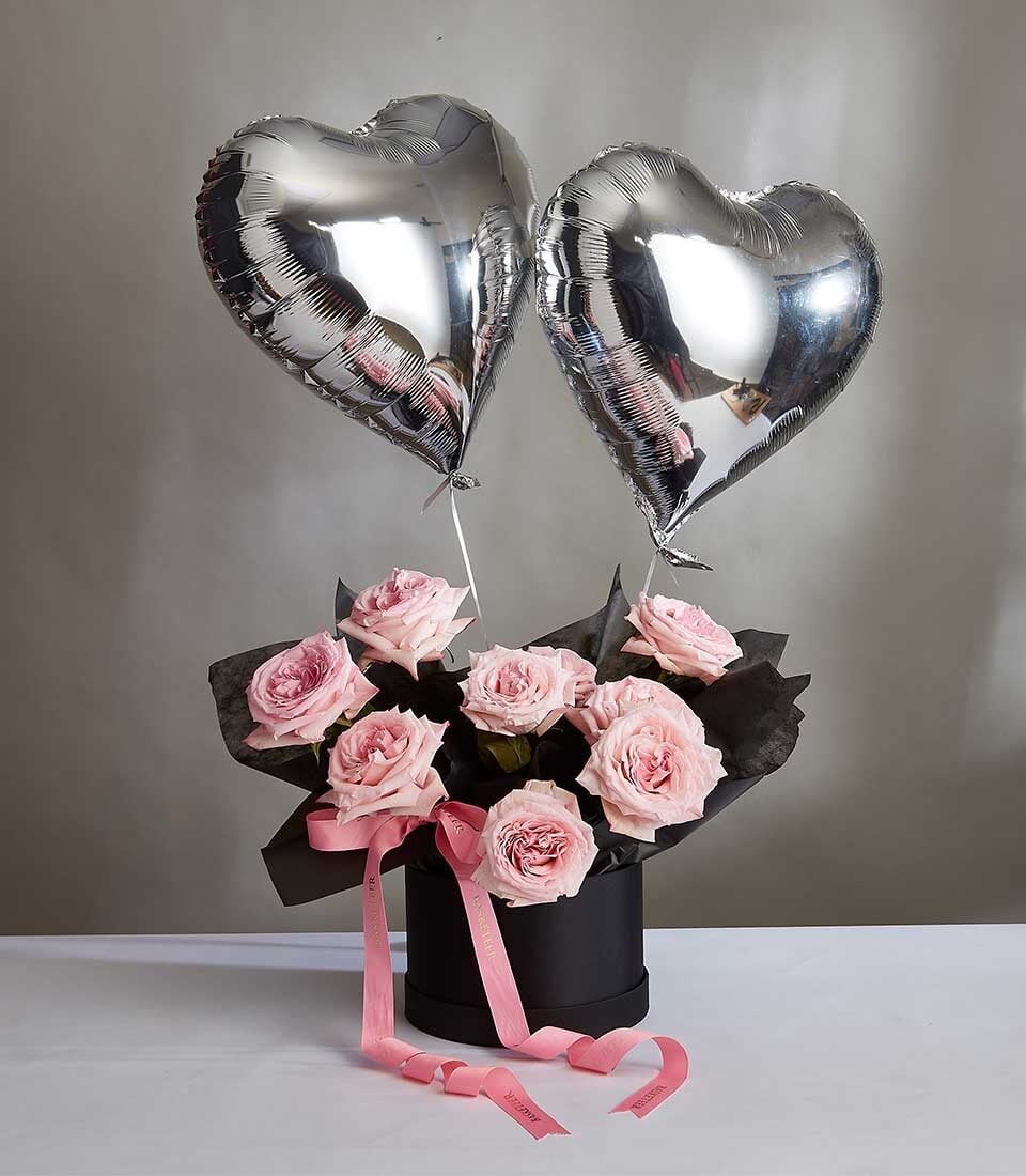 Pink O'Hara Roses Box