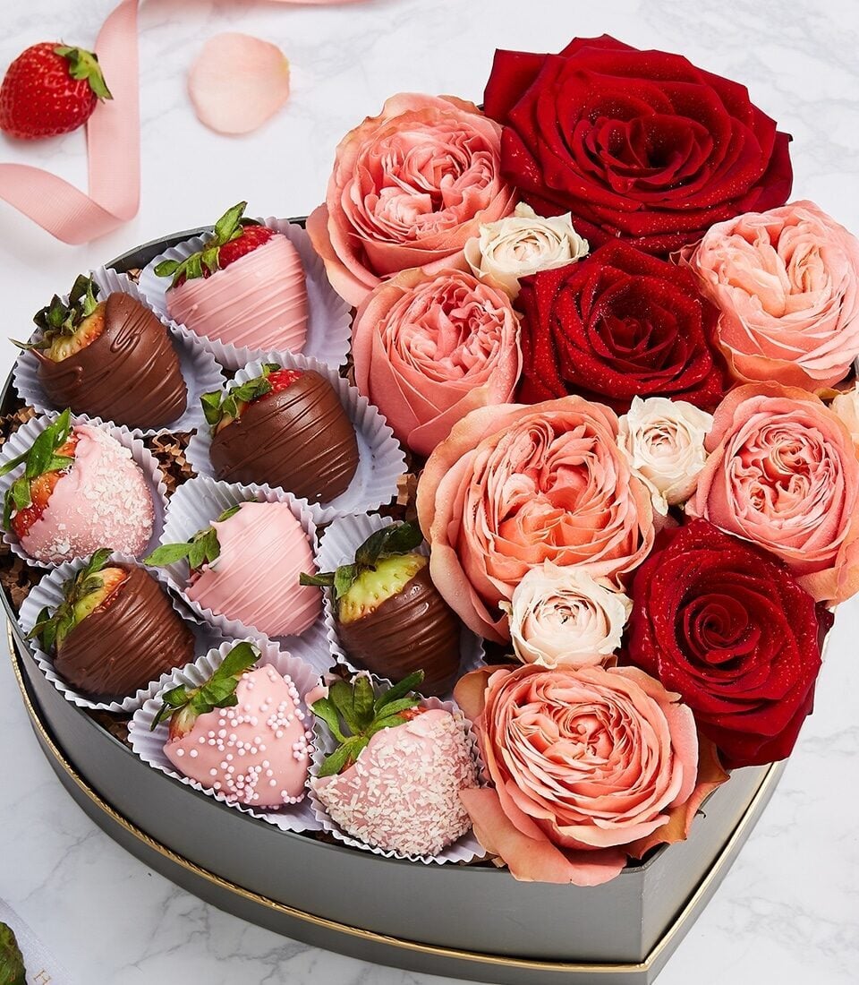 Eternal Love Chocolate Heart Box