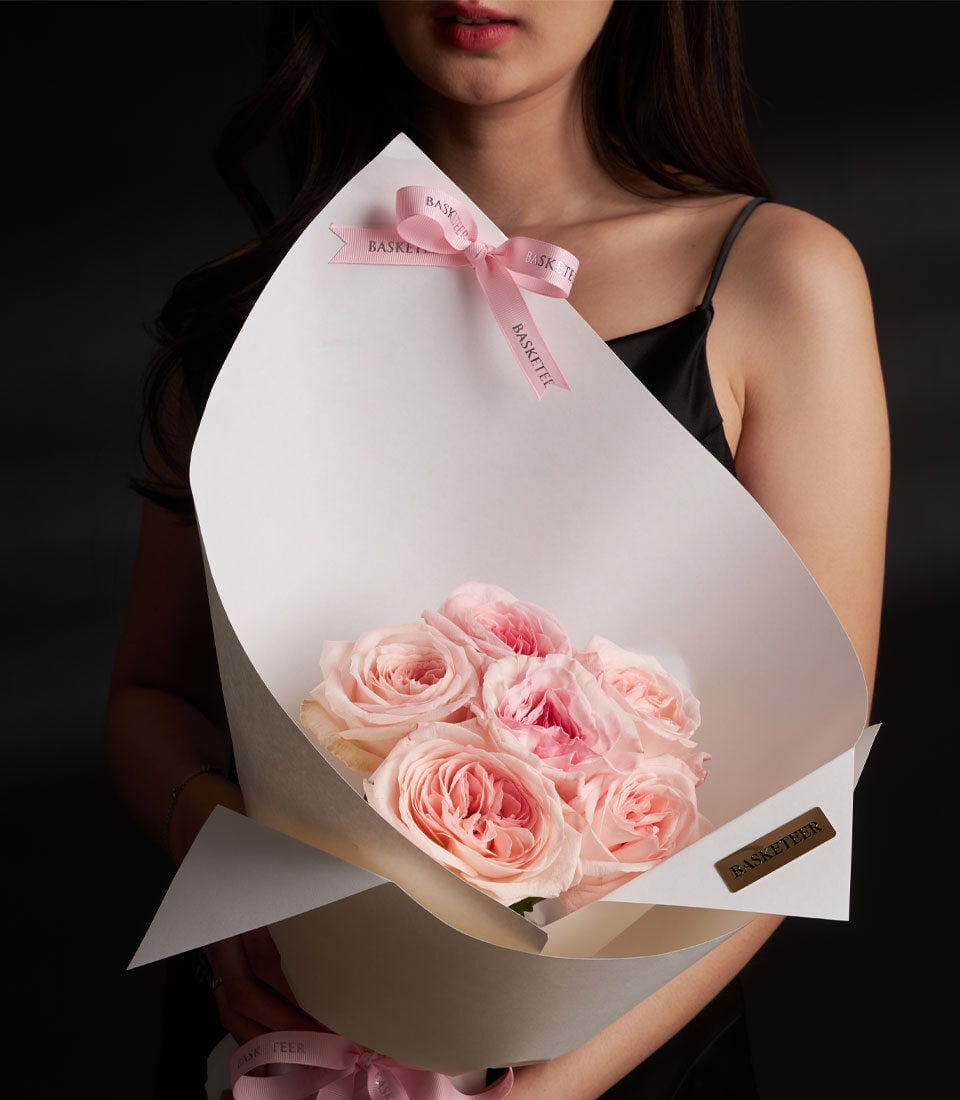 Pink O-Hara Rose Bouquet - Exclusive Ecuador Roses