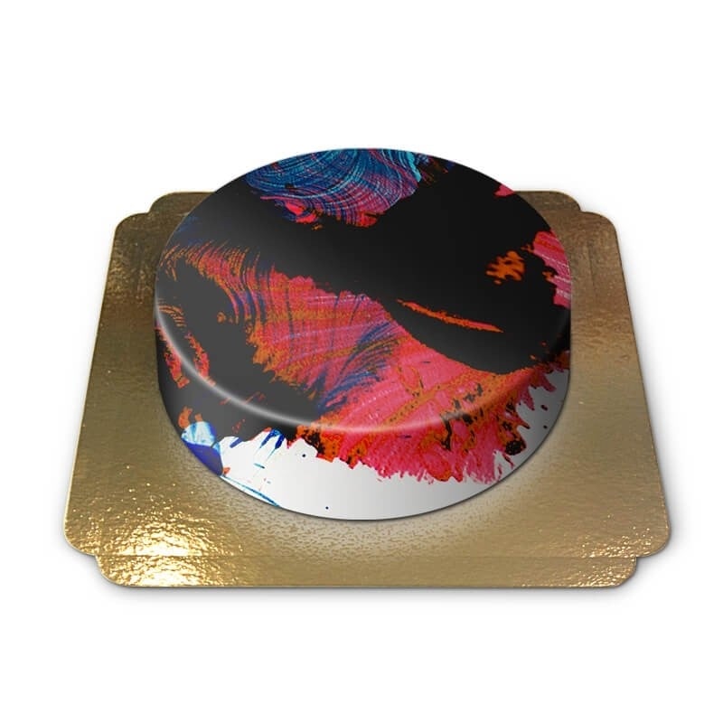 Abstract cake (Small (6 Servings))