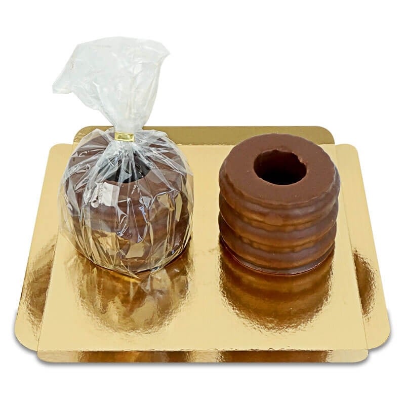 Milk Chocolate Baumkuchen (1 piece)