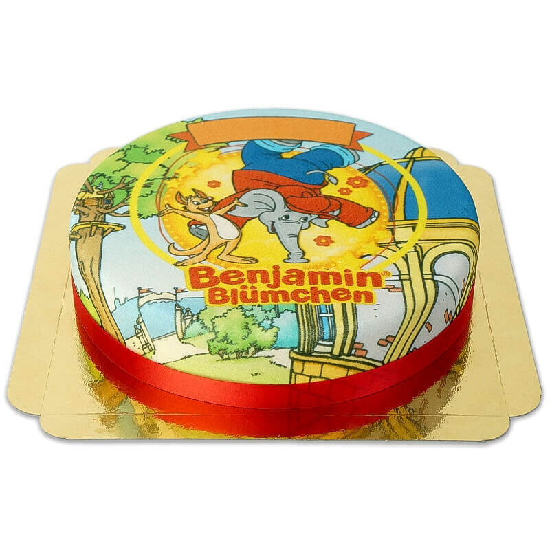 Benjamin flower cake with kangaroo (Small (6 Servings))