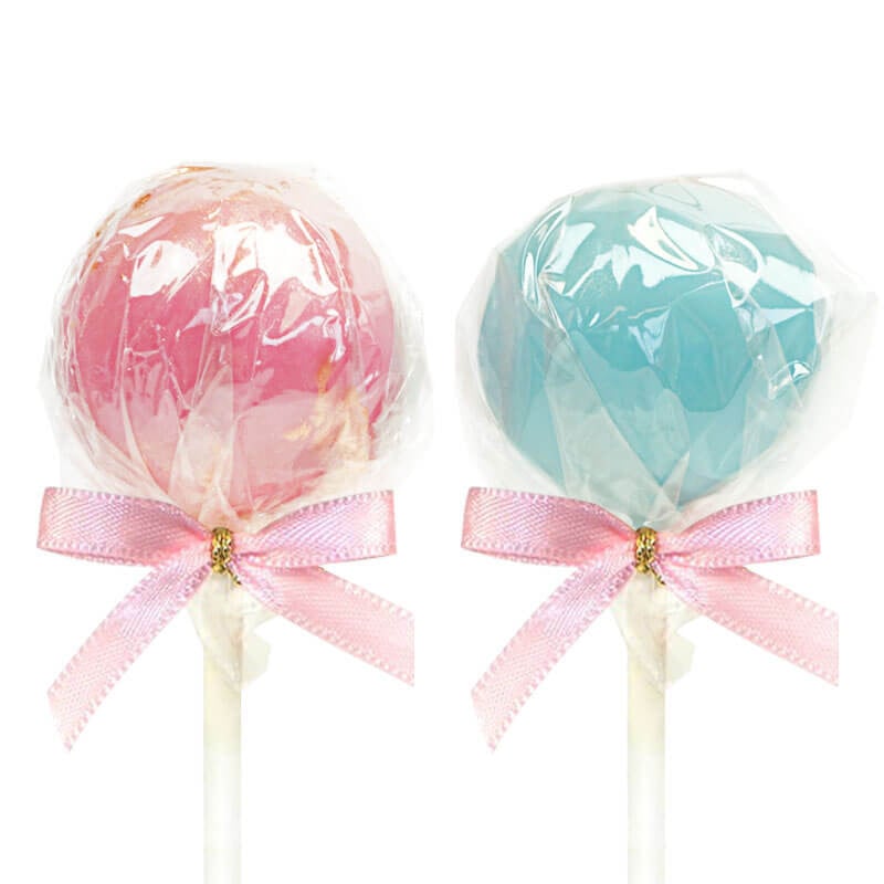 Cake pops with colorful icing (12 pieces)