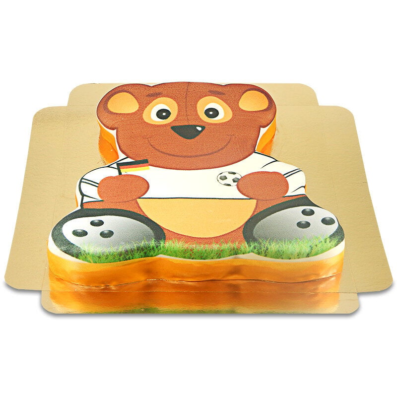Soccer Teddy Cake