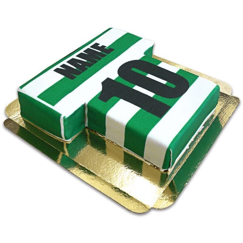 Soccer Jersey Pie Horizontal Stripes - Various Colors (Medium (16 Servings))