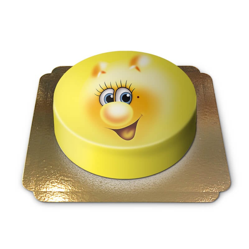 Gelini Cake - Yellow Anna Linn (Small (18 cm(6 servings)))