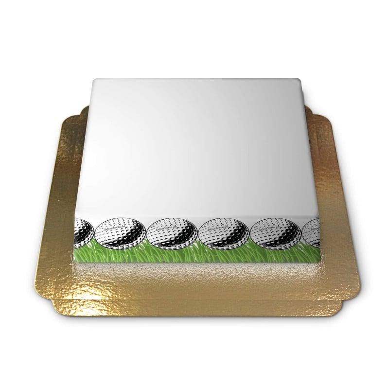 Golf themed photo cake (Small ((20×14 cm)6 servings))