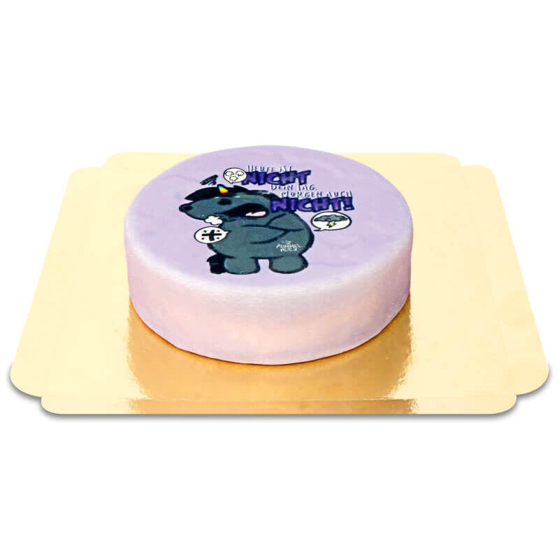 Grumpy Unicorn Cake - Pummeleinhorn (Small (6 Servings))