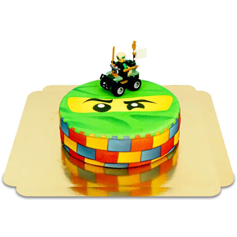 Ninjago Lloyd on Ninja Cake (Small (6 Servings))