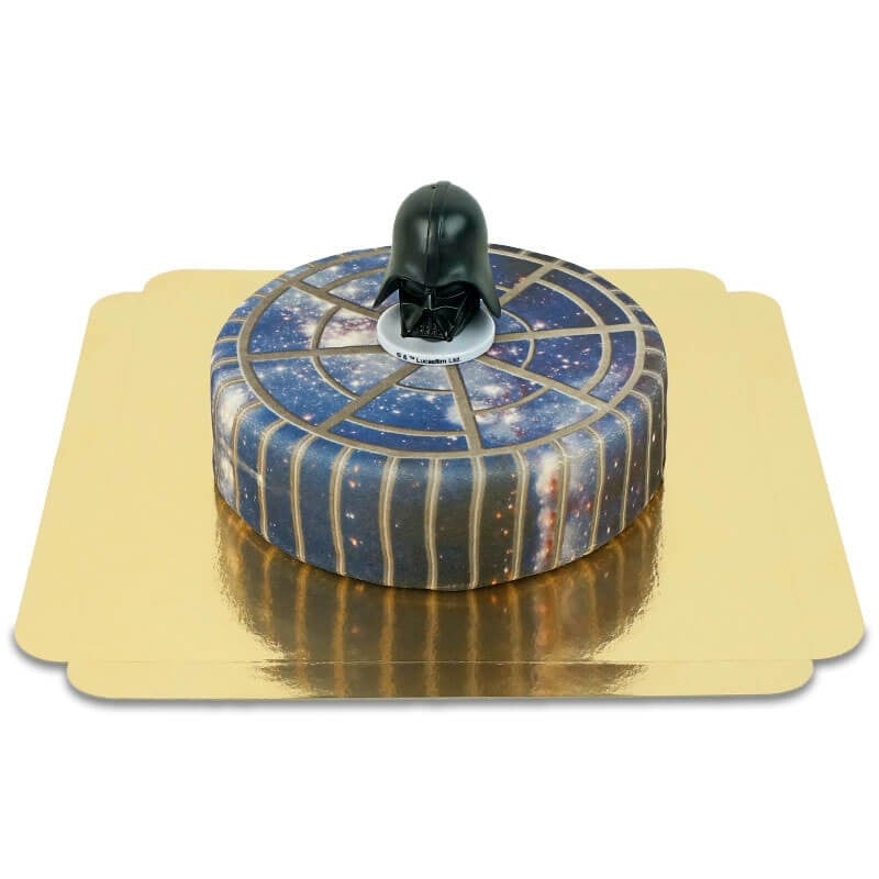Star Wars cake candles on space cake (Small ((18 cm) 6 servings))