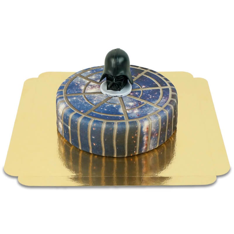 Darth Vader® on a space cake (Small (18cm (6 Servings)))