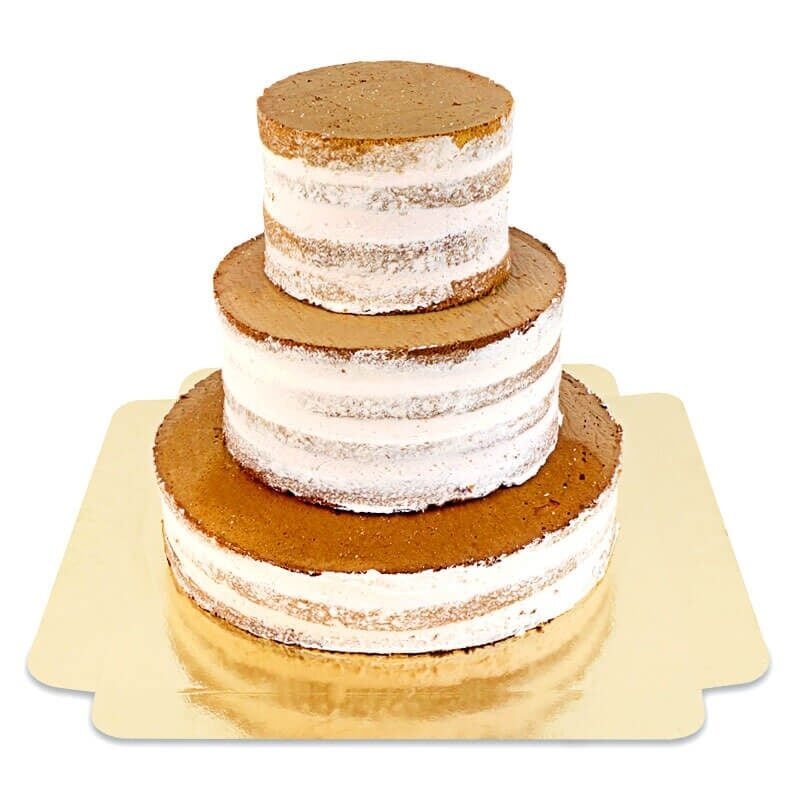Vanilla Naked Cake, 3-Tier