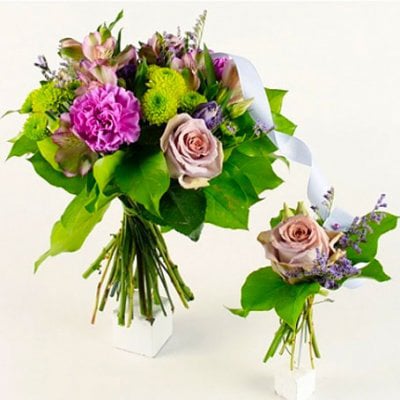 Send bouquet Welcome little one who blombud