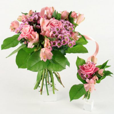 Send bouquet newborn blombud
