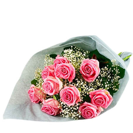 Send the bouquet Roses in abundance as a flower delivery
