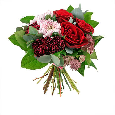 Send the bouquet Love as a flower delivery service