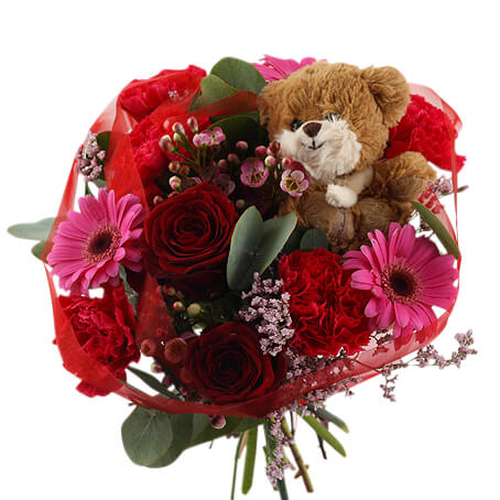 Send the Darling bouquet as a flower delivery service
