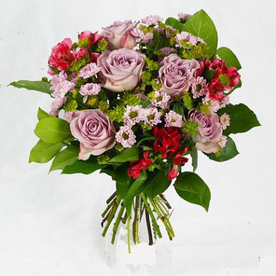 Send bouquet Purple as blombud (Large)