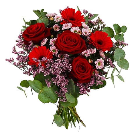 Send the Amore bouquet as a flower delivery service
