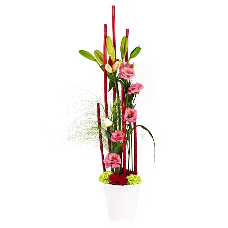 High Arrangements In Pink