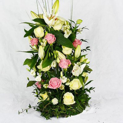 Funeral Flowers - Stylish in pink