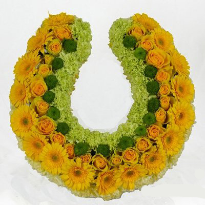 Funeral Flowers - Horseshoe
